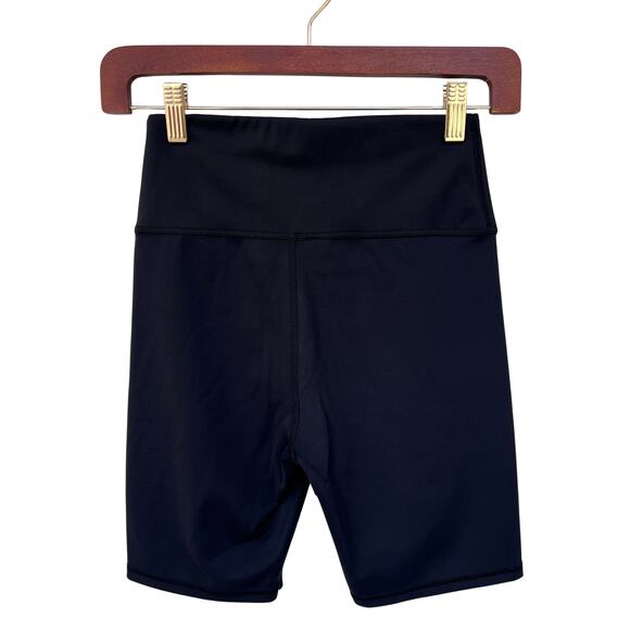 High Rise Biker Shorts IVL Collective Black Womens 6 Yoga Cycling Activewear - Picture 3 of 7